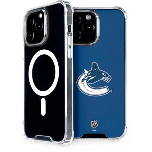NHL Vancouver Canucks Distressed iPhone 15 Pro Max MagSafe Case