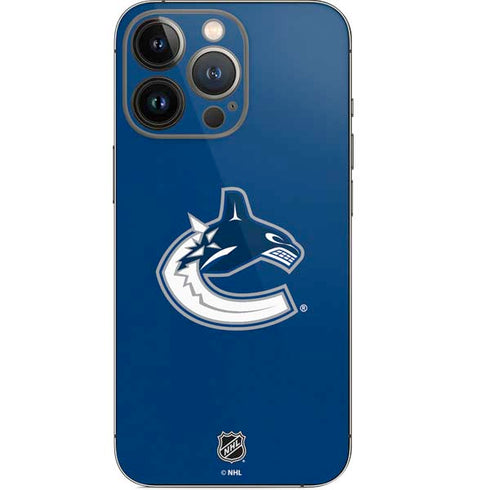NHL Vancouver Canucks Distressed iPhone 14 Pro Skin