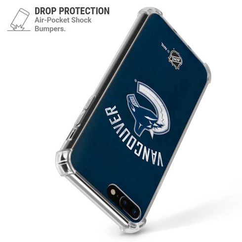 NHL Vancouver Canucks Distressed iPhone 7/8 Plus Clear Case