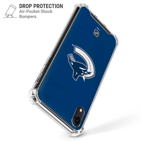NHL Vancouver Canucks Distressed iPhone XR Clear Case