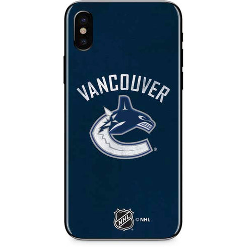 NHL Vancouver Canucks Distressed iPhone XS Max Skin