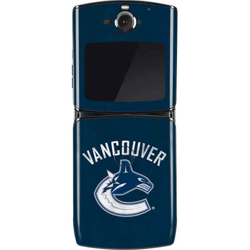 NHL Vancouver Canucks Distressed Motorola RAZR Skin