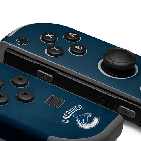 NHL Vancouver Canucks Distressed Nintendo Joy-Con (L/R) Controller Skin