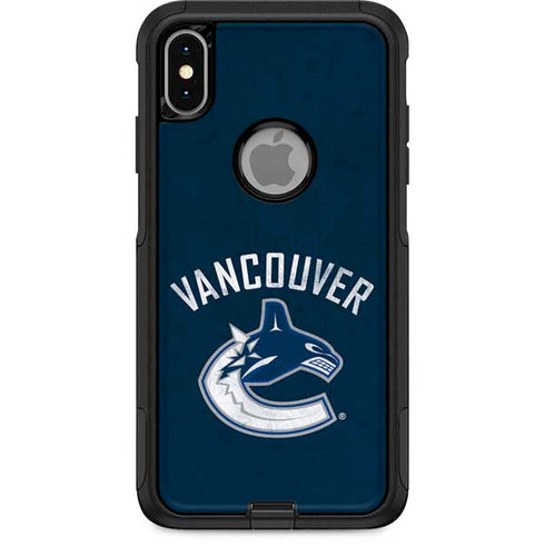 NHL Vancouver Canucks Distressed Otterbox Commuter iPhone Skin