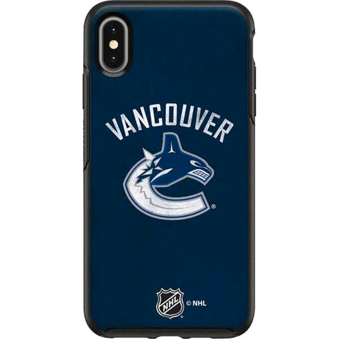 NHL Vancouver Canucks Distressed Otterbox Symmetry iPhone Skin