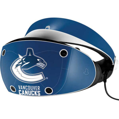 NHL Vancouver Canucks Distressed PlayStation VR2 Skin