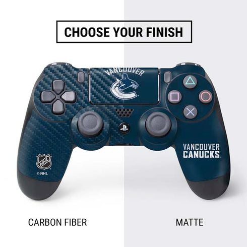 NHL Vancouver Canucks Distressed PS4 Controller Skin