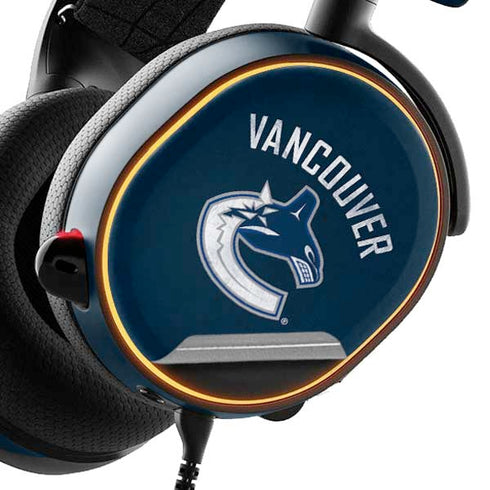 NHL Vancouver Canucks Distressed SteelSeries Arctis 5 Skin