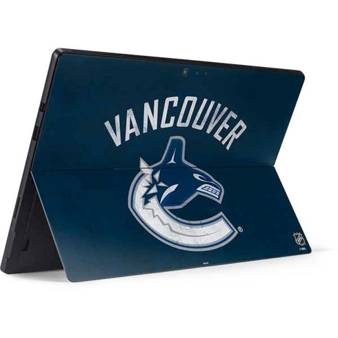 NHL Vancouver Canucks Distressed Surface Pro 6 Skin