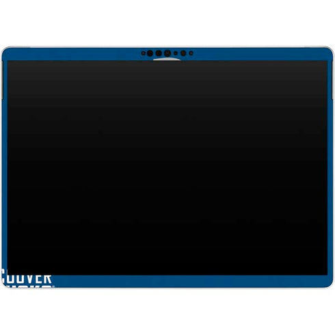NHL Vancouver Canucks Distressed Surface Pro 8 Skin