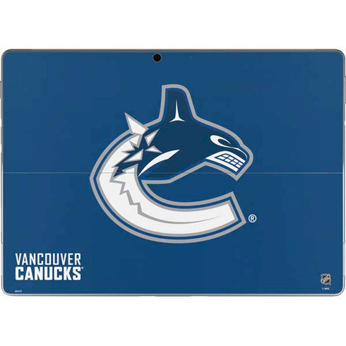 NHL Vancouver Canucks Distressed Surface Pro 9 Skin