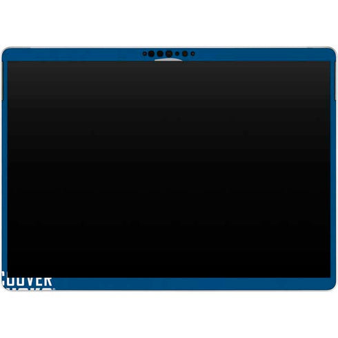 NHL Vancouver Canucks Distressed Surface Pro 9 Skin