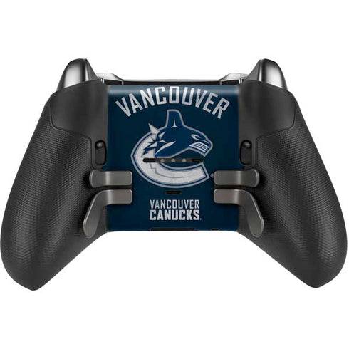 NHL Vancouver Canucks Distressed Xbox Elite Wireless Controller Series 2 Skin
