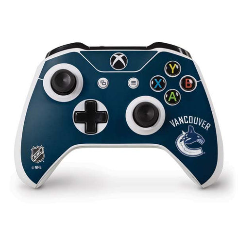 NHL Vancouver Canucks Distressed Xbox One S Controller Skin