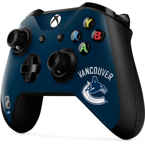 NHL Vancouver Canucks Distressed Xbox One X Controller Skin