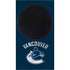 NHL Vancouver Canucks Distressed Xbox Series S Console Skin
