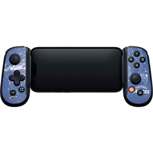 NHL Vancouver Canucks Frozen Backbone One for iPhone Game Controller Skin