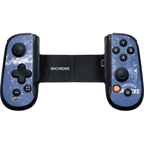 NHL Vancouver Canucks Frozen Backbone One for iPhone Game Controller Skin