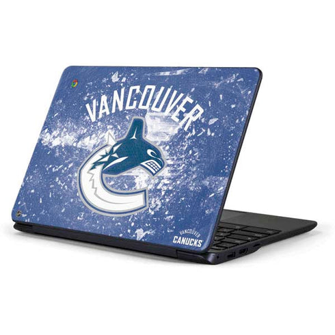 NHL Vancouver Canucks Frozen Samsung Chromebook Skin