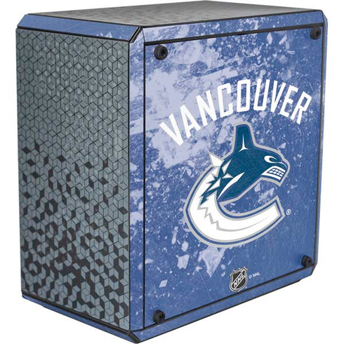 NHL Vancouver Canucks Frozen Cooler Master MasterBox Q300L Mini Tower Skin