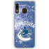 NHL Vancouver Canucks Frozen Galaxy A20 Clear Case