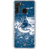 NHL Vancouver Canucks Frozen Galaxy A21 Clear Case
