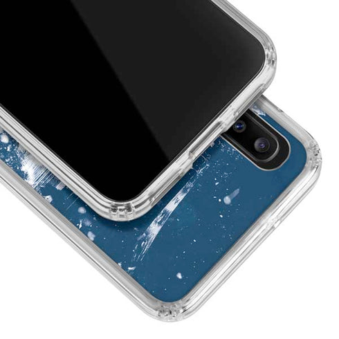 NHL Vancouver Canucks Frozen Galaxy A30 Clear Case
