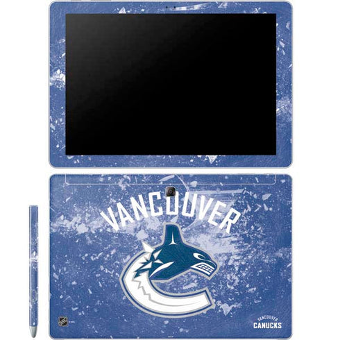 NHL Vancouver Canucks Frozen Galaxy Book 12in Skin
