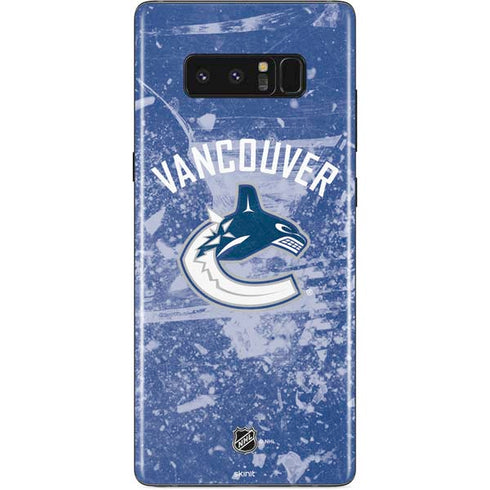 NHL Vancouver Canucks Frozen Galaxy Note 8 Skin