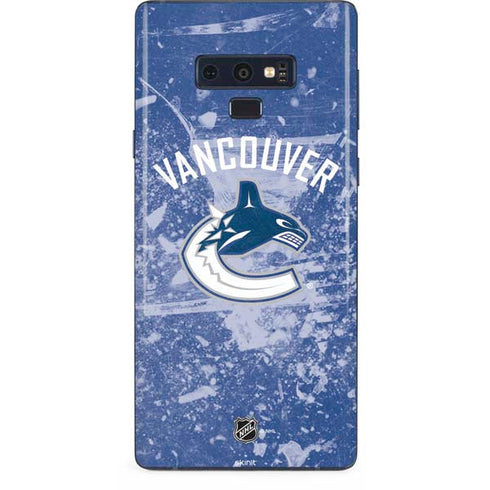 NHL Vancouver Canucks Frozen Galaxy Note 9 Skin