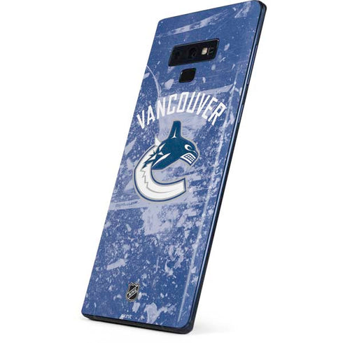 NHL Vancouver Canucks Frozen Galaxy Note 9 Skin