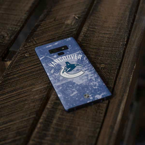 NHL Vancouver Canucks Frozen Galaxy Note 9 Skin