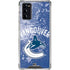 NHL Vancouver Canucks Frozen Galaxy Note20 5G Clear Case