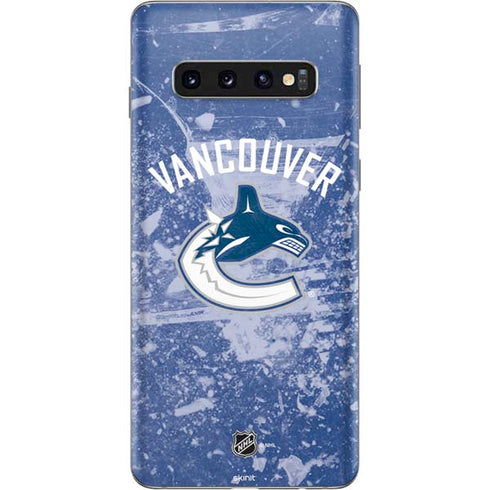 NHL Vancouver Canucks Frozen Galaxy S10 Skin