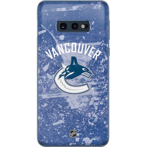 NHL Vancouver Canucks Frozen Galaxy S10e Skin