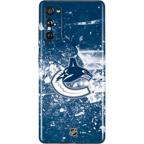 NHL Vancouver Canucks Frozen Galaxy S20 Fan Edition Skin