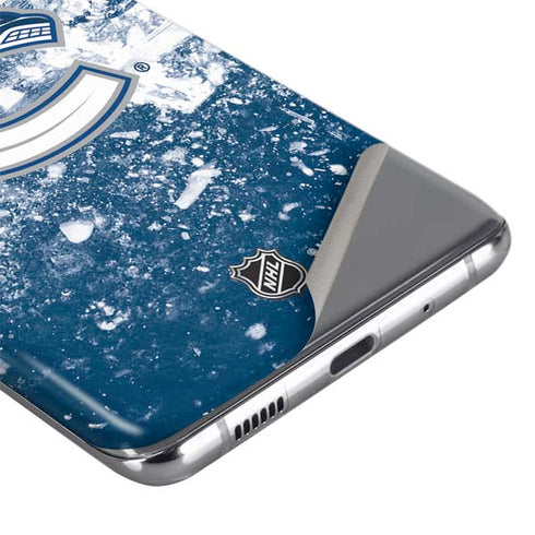 NHL Vancouver Canucks Frozen Galaxy S20 Plus Skin