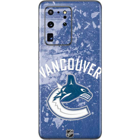 NHL Vancouver Canucks Frozen Galaxy S20 Ultra 5G Skin
