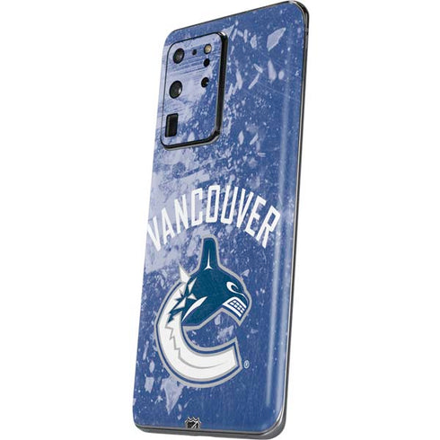 NHL Vancouver Canucks Frozen Galaxy S20 Ultra 5G Skin