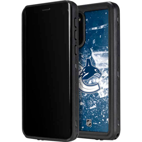 NHL Vancouver Canucks Frozen Galaxy S20 Waterproof Case