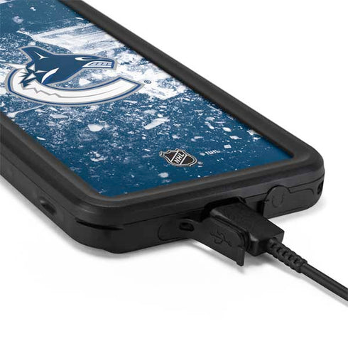 NHL Vancouver Canucks Frozen Galaxy S20 Waterproof Case