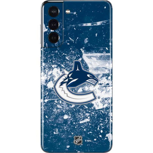 NHL Vancouver Canucks Frozen Galaxy S21 5G Skin
