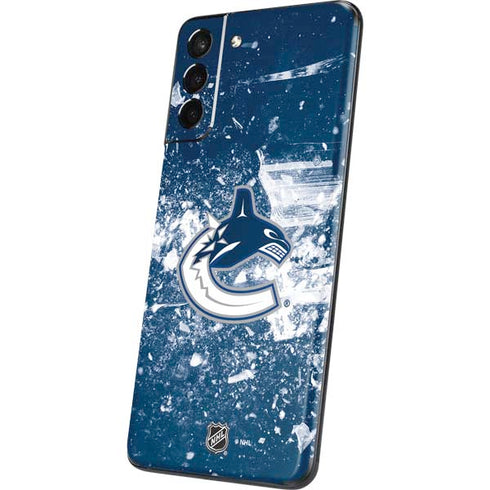 NHL Vancouver Canucks Frozen Galaxy S21 5G Skin