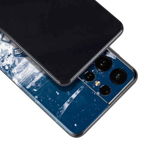 NHL Vancouver Canucks Frozen Galaxy S21 Ultra 5G Skin