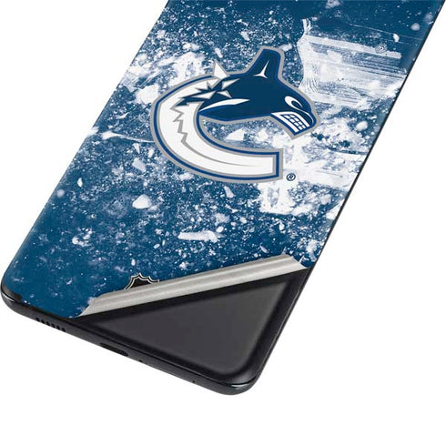 NHL Vancouver Canucks Frozen Galaxy S21 Ultra 5G Skin