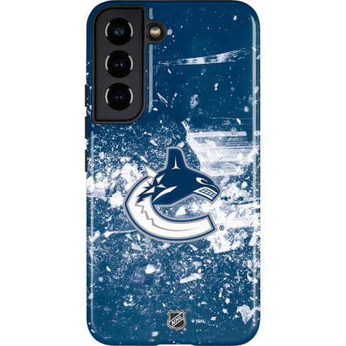 NHL Vancouver Canucks Frozen Galaxy S22 Pro Case