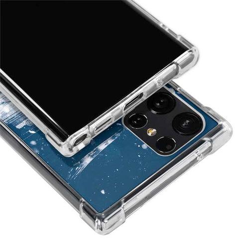 NHL Vancouver Canucks Frozen Galaxy S22 Ultra Clear Case