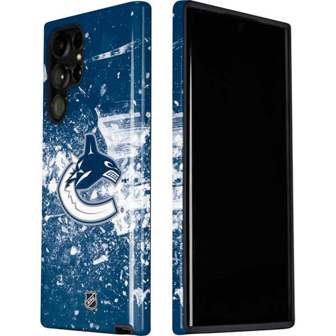 NHL Vancouver Canucks Frozen Galaxy S22 Ultra Pro Case