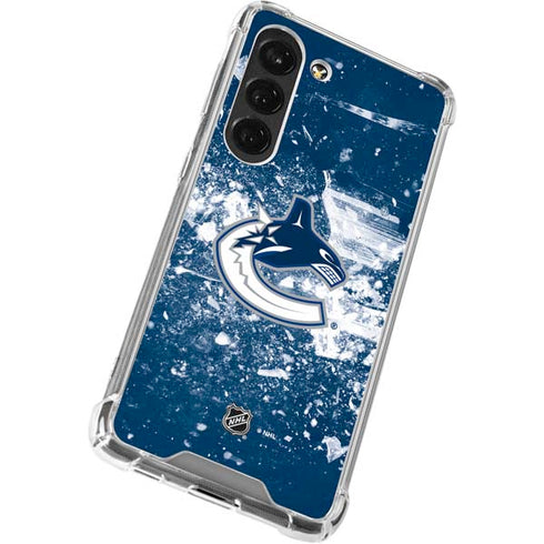 NHL Vancouver Canucks Frozen Galaxy S23 Clear Case