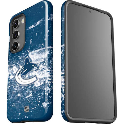 NHL Vancouver Canucks Frozen Galaxy S23 Plus Pro Case